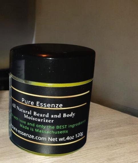 All Natural Men's Beard and Body Moisturizer