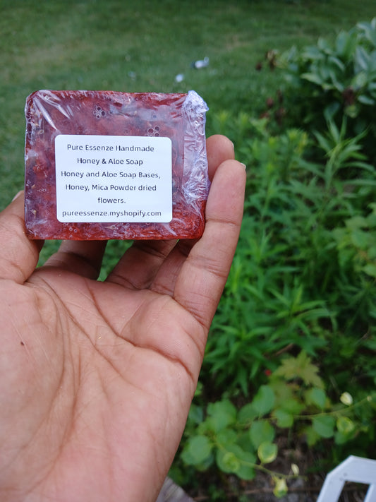 Handmade Honey Aloe Soap