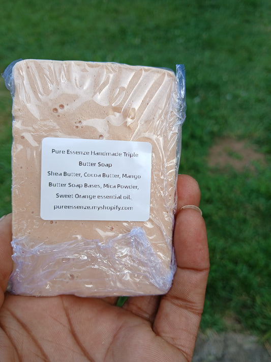 Handmade Sweet Orange Triple Butter Soap